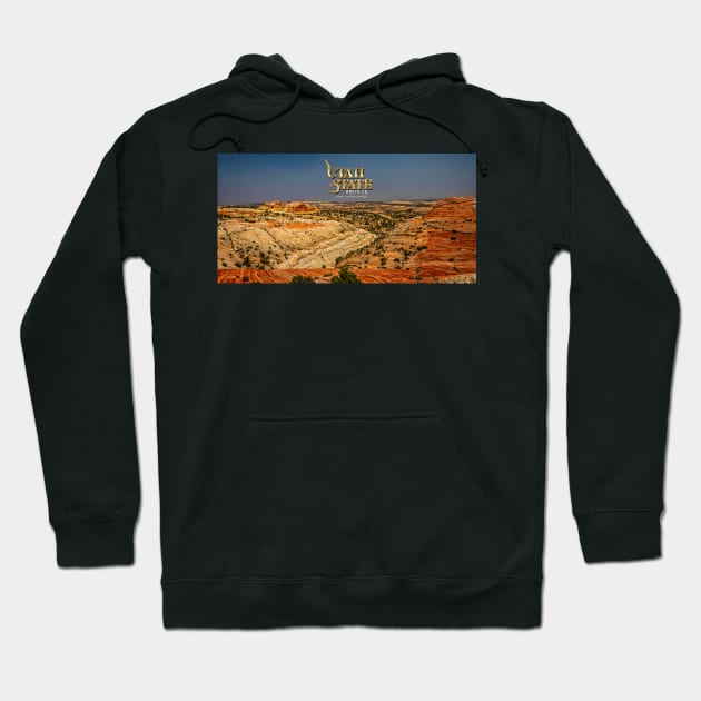 Utah State Route 12 Scenic Drive Hoodie by Gestalt Imagery